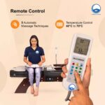 Automatic Thermal Full Body Massage Bed 729A and Heating Mat Combo - Image 2