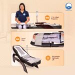 Automatic Thermal Full Body Massage Bed 729A and Heating Mat Combo - Image 4