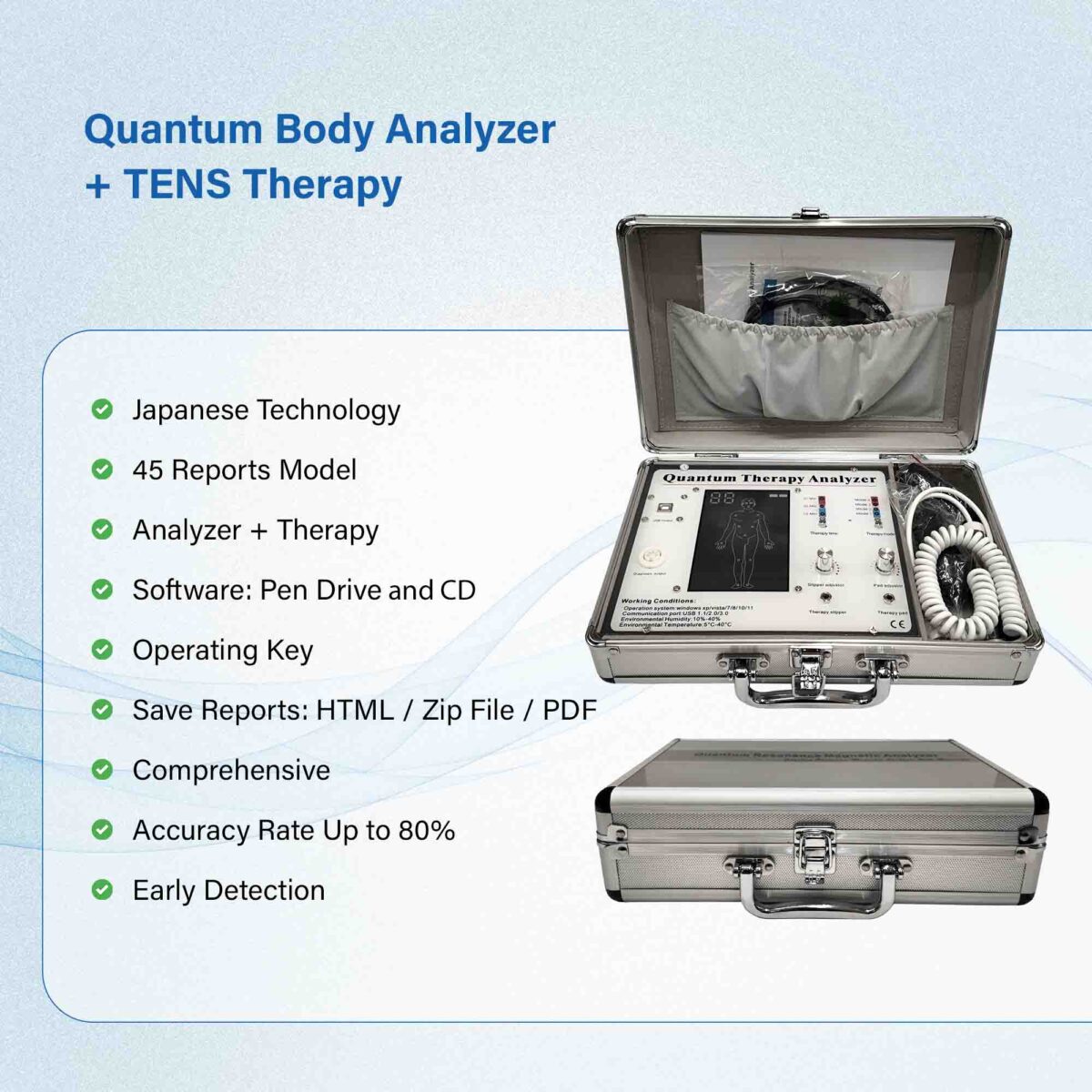 30G Quantum Magnetic Body Analyzer Thermal Machine 702T - Image 3