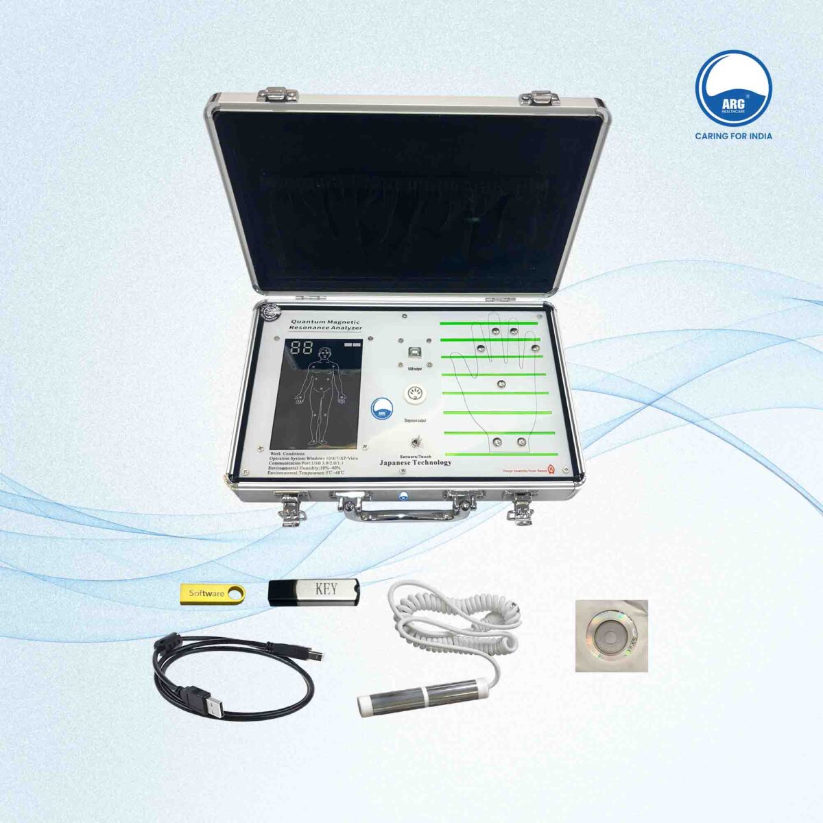 30G+ Quantum Magnetic Body Analyzer 2 in 1 702 - Image 4