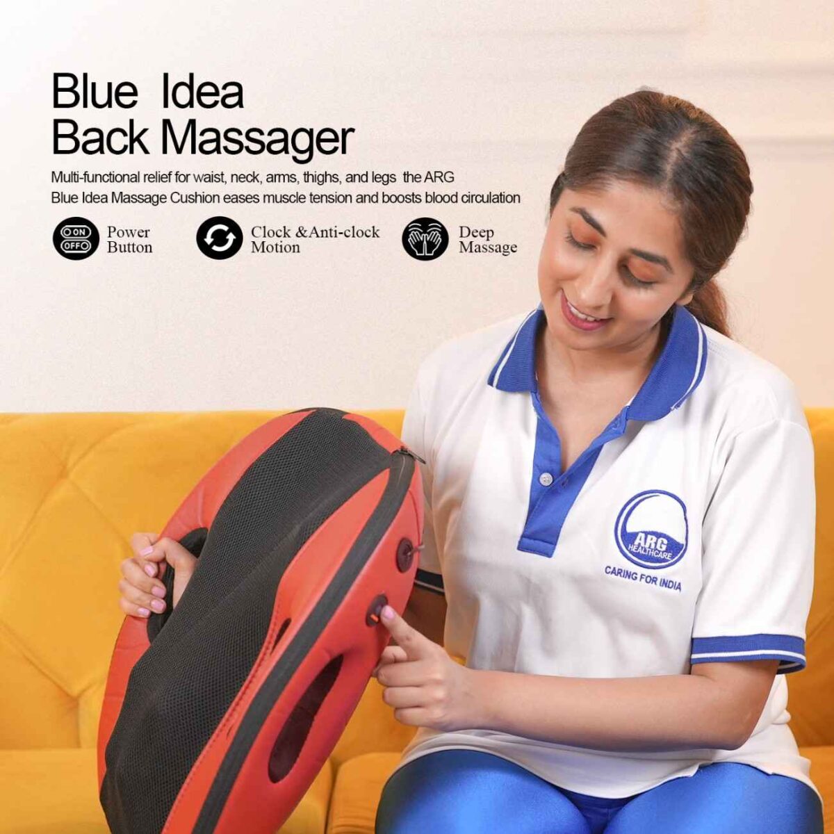 Blue Idea Back Massager  792 - Image 6