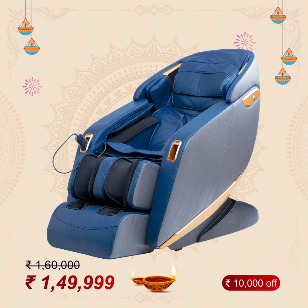Full Body Luxury Massage Chair Z100 Blue