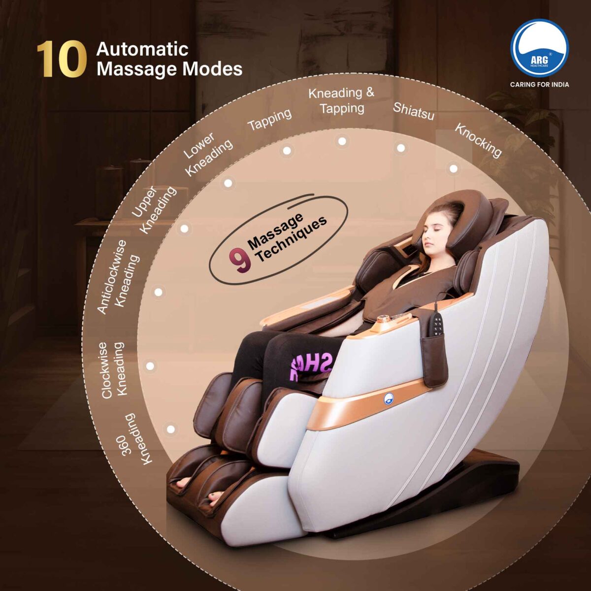 3D Full Body Zero Gravity Luxury Massage Chair  Z80 - Image 2