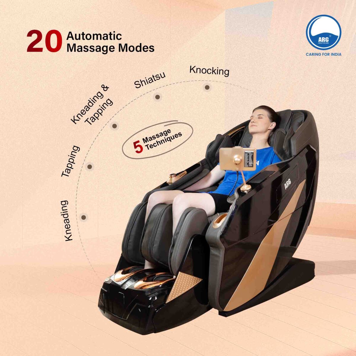 4D Luxury Massage Chair  Rk009 - Image 3