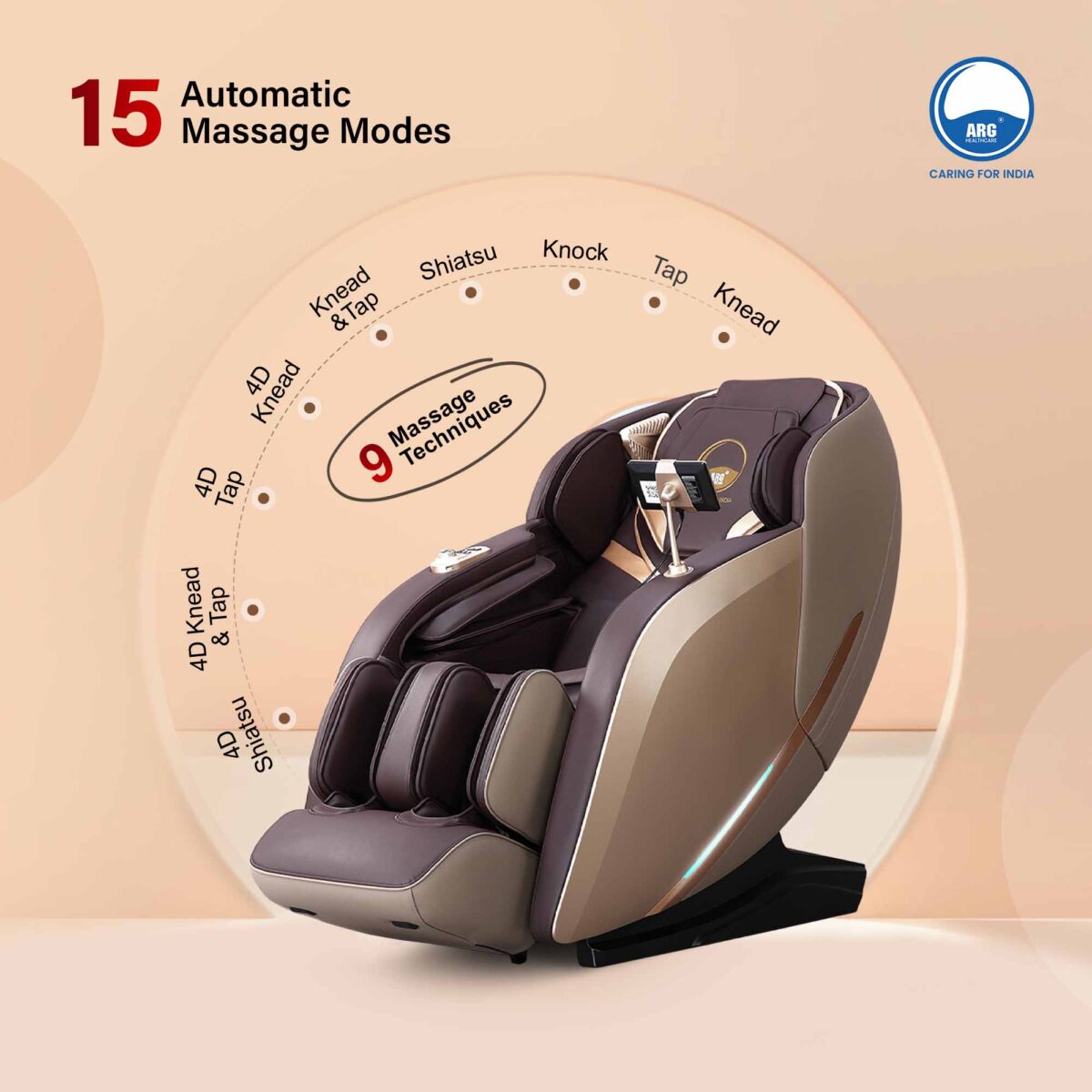 3D Luxury Massage Chair  372 - Image 4