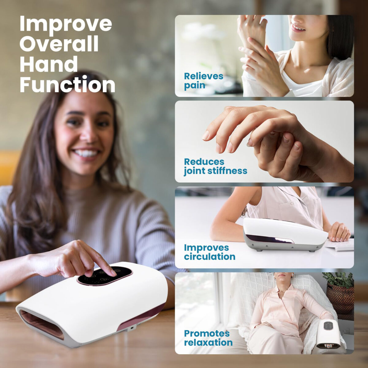 New Palm Acupressure Massager Arg 797N