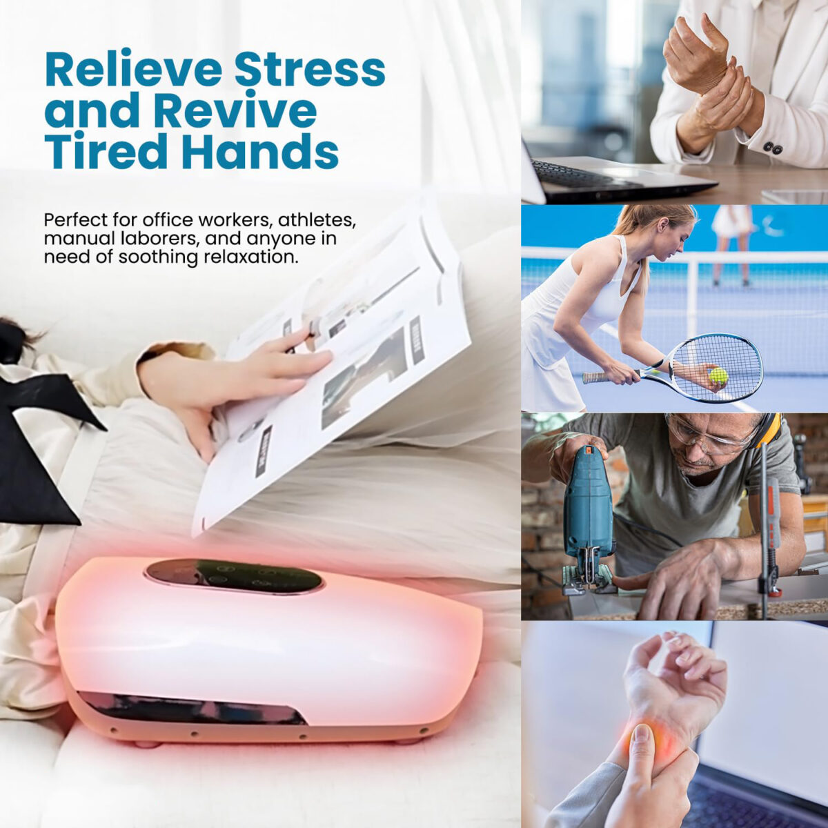 New Palm Acupressure Massager Arg 797N