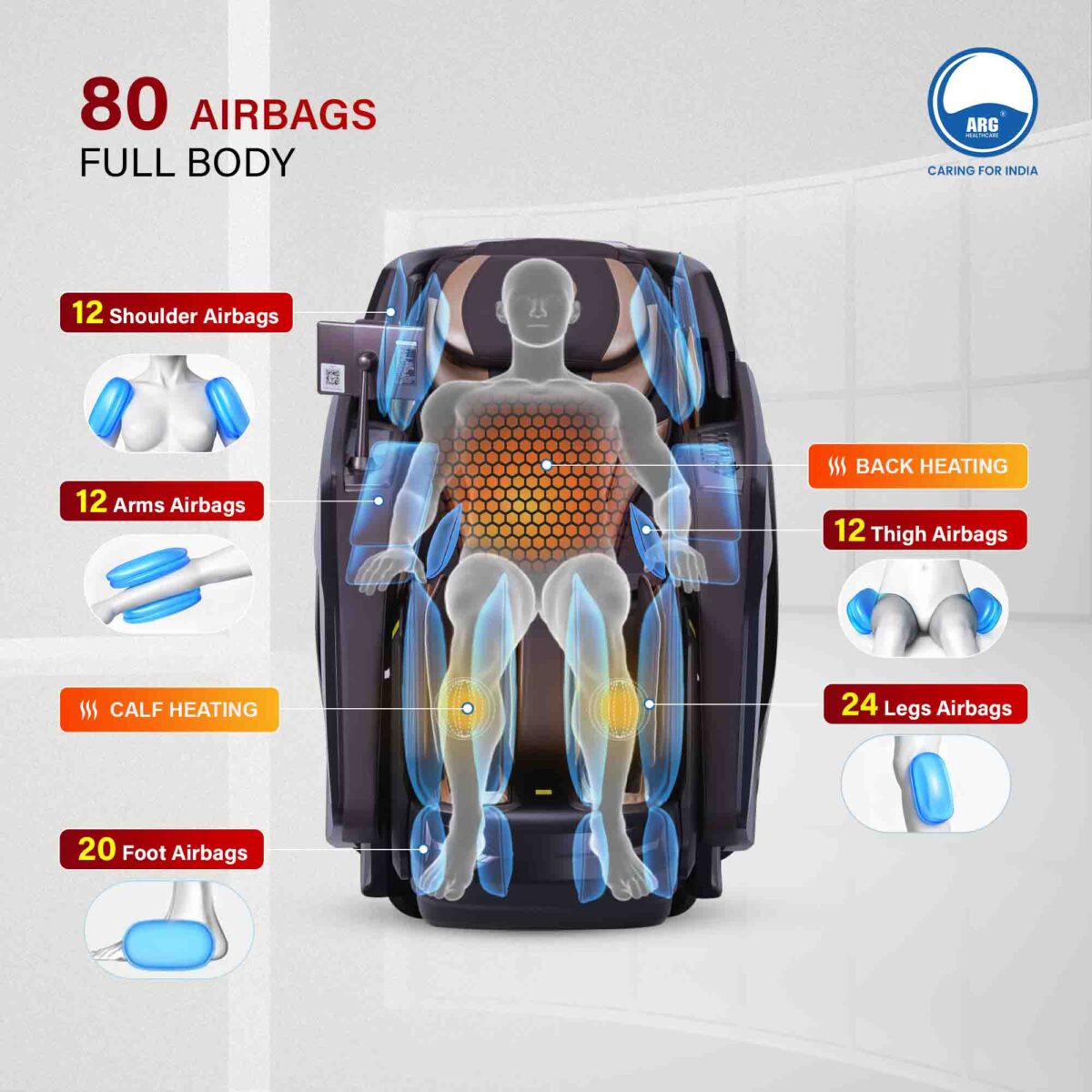 4D Luxury Massage Chair  661 - Image 2
