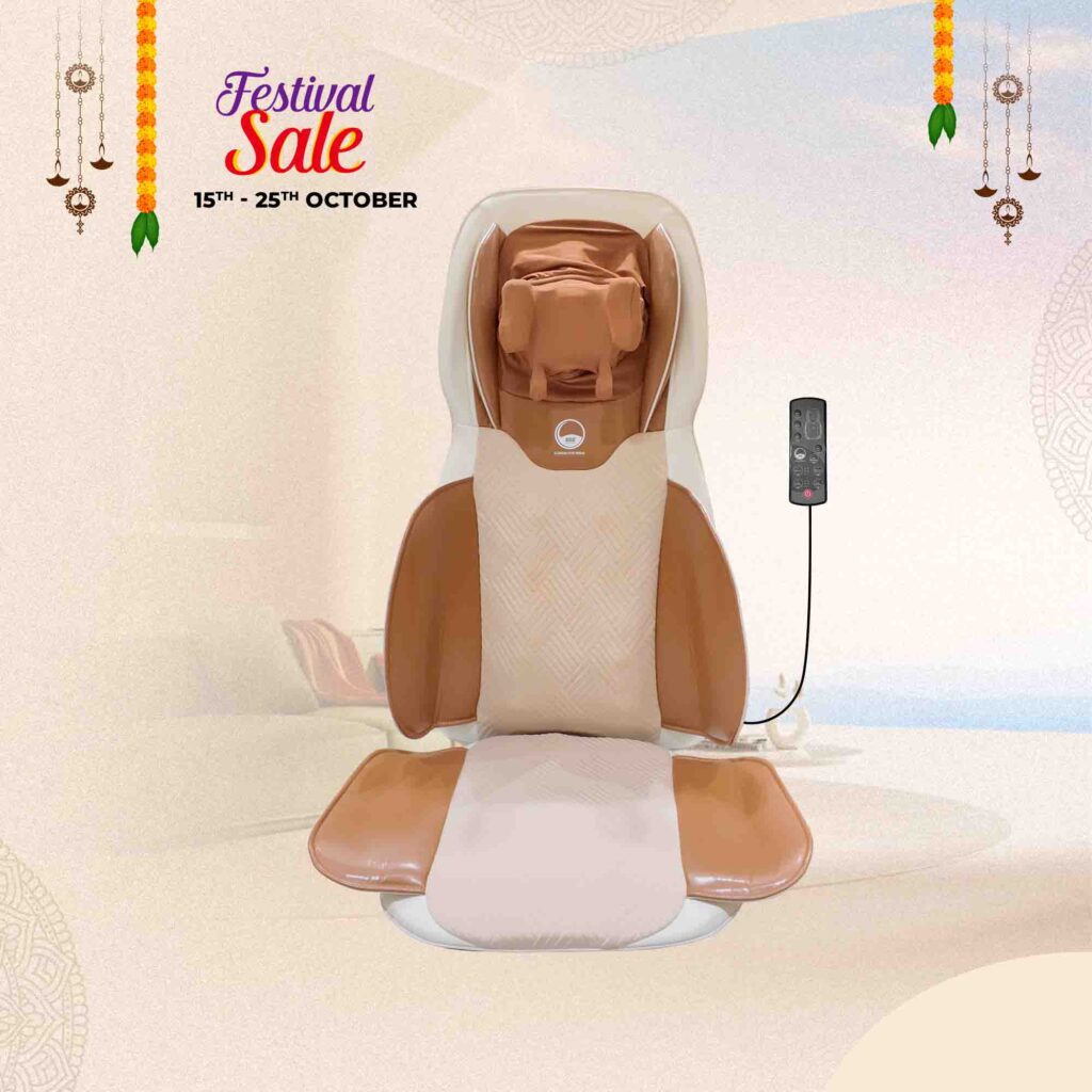 3D Back Massager with Air Pressure