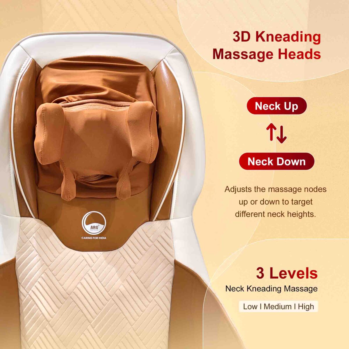 3D Back Massager with Air Pressure