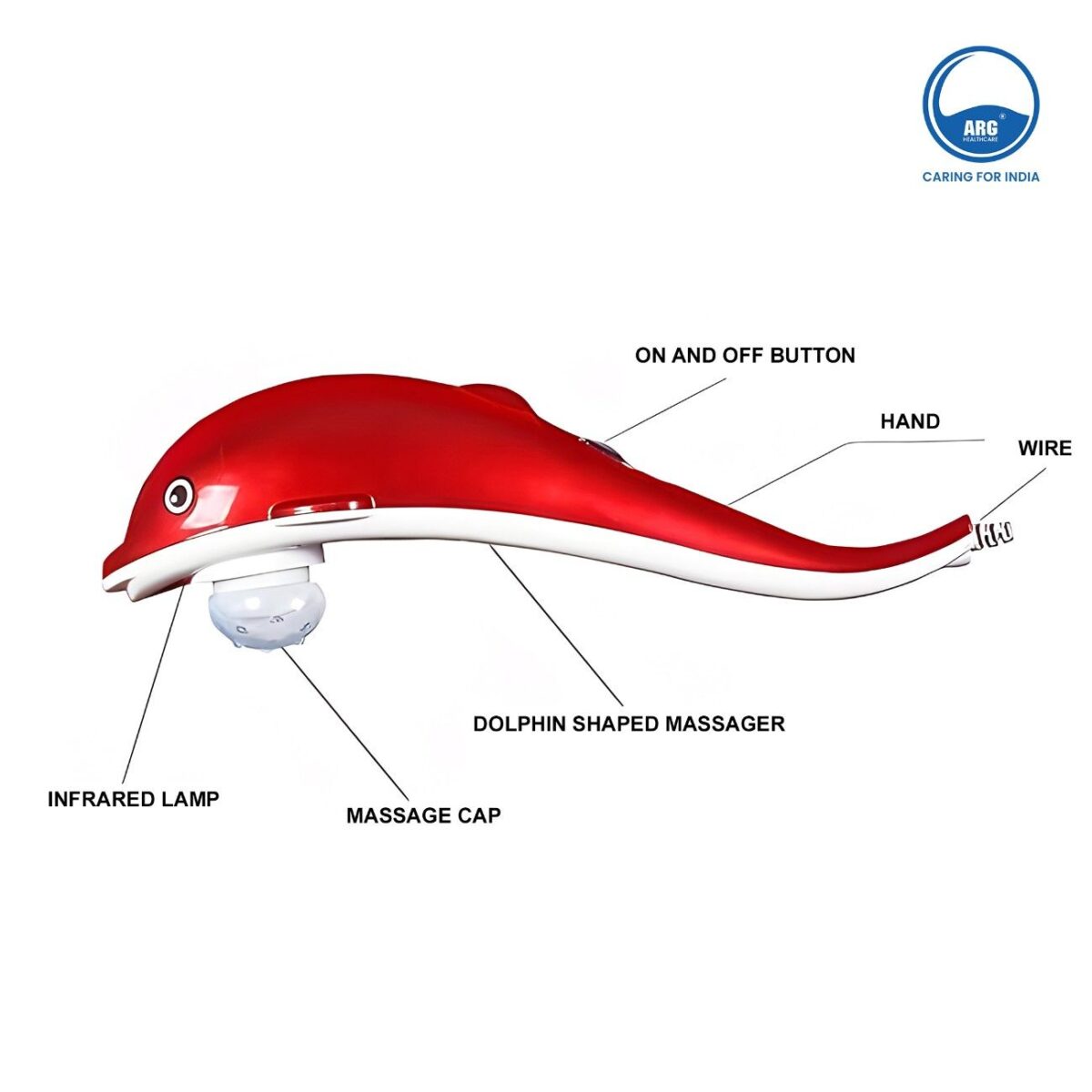 SINGLE DOLPHIN MASSAGER