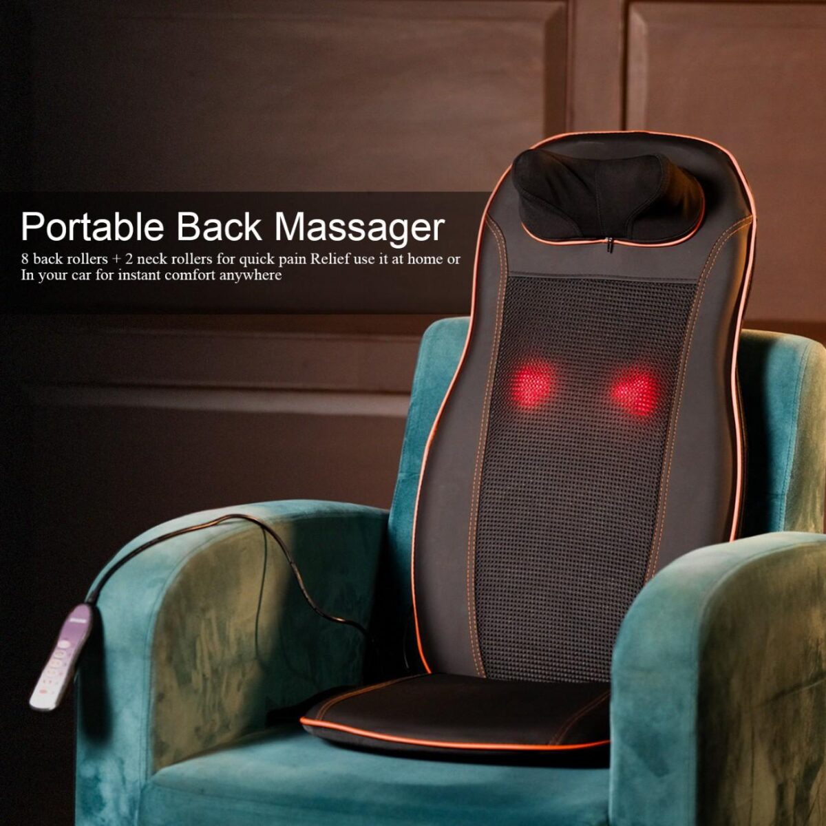 portable car seat massager