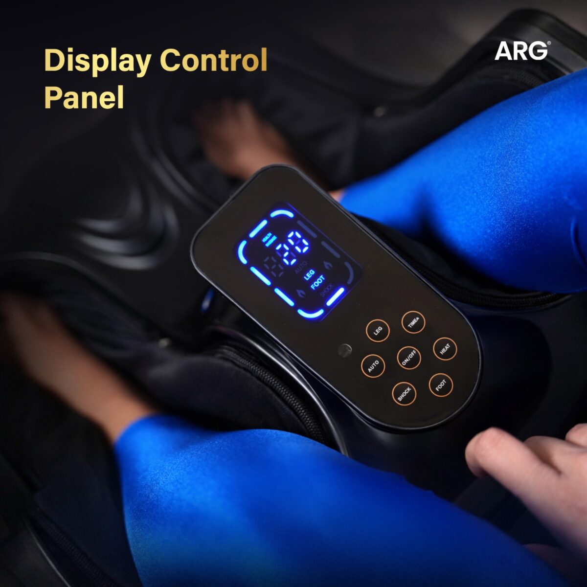 ARG Foot & Calf Massager 724 – Black - Image 5
